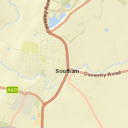 Southam Street Map