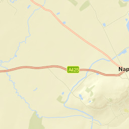 Vicarage Road, Southam, Warwickshire Street Map