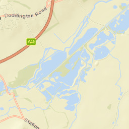 44 Hardwater Road, Great Doddington, Wellingborough Street Map