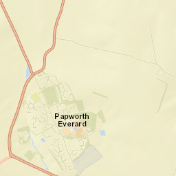 A1198, Cambridge, Cambridgeshire CB23 Street Map