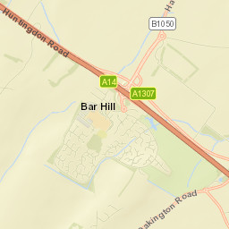 Bar Hill Street Map