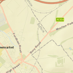 Newmarket Street Map