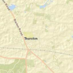 Thurston Street Map