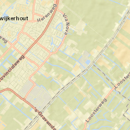 Noordwijkerhout Street Map