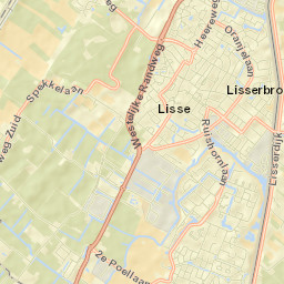 Lisse Street Map