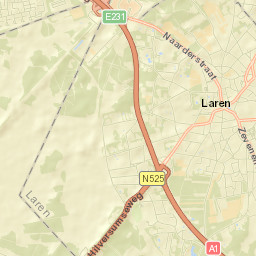 Laren Street Map