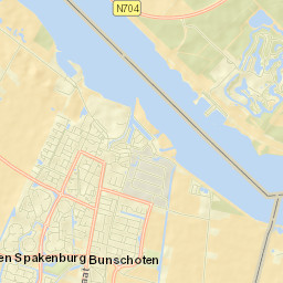 Bunschoten Street Map