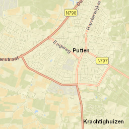 Putten Street Map