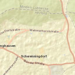 Rödinghausen Street Map