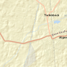 Algermissen Street Map