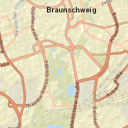 Braunschweig Street Map