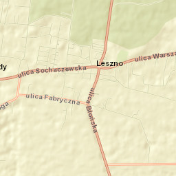 Leszno Street Map