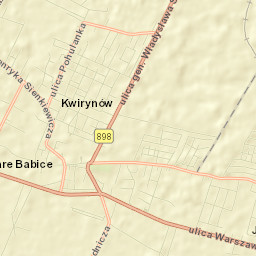 Stare Babice Street Map