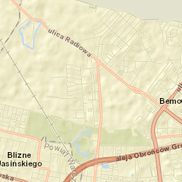 Bemowo Street Map