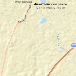Ivanteyevka Street Map