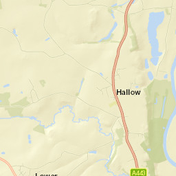 14 Camp Lane, Grimley, Worcester, Worcestershire Street Map