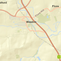 Weedon Beck Street Map