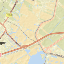 Buitenkaag Street Map