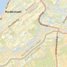 Kudelstaart Street Map