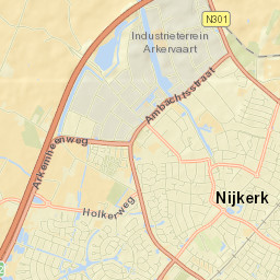 Doornsteeg Street Map