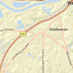 Porta Westfalica Street Map