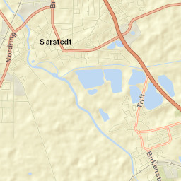 Sarstedt Street Map