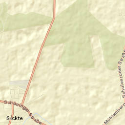 Sickte Street Map