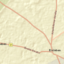 Erxleben Street Map