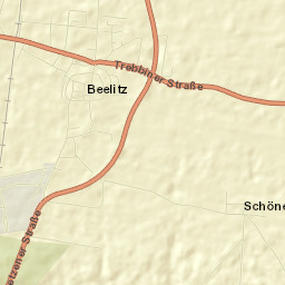 Beelitz Street Map