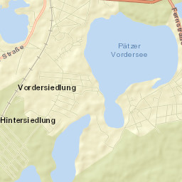Bestensee Street Map