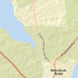 Wendisch Rietz Street Map