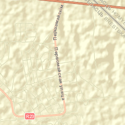 Mikashevichy Street Map