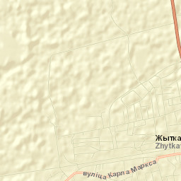 Zhytkavichy Street Map
