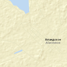Alandskoye Street Map