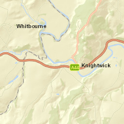 B4197, Worcester, Worcestershire WR6, UK Street Map