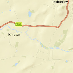 High Street, Inkberrow, Worcester, Worcestershire Street Map