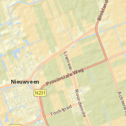 Nieuwveen Street Map