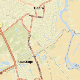 Baarn Street Map