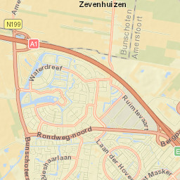 Langenoord Street Map
