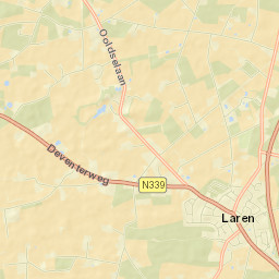 Laren Street Map