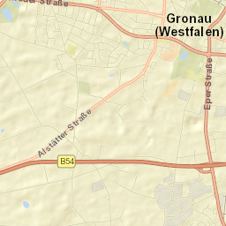 Gronau Street Map