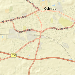Ochtrup Street Map
