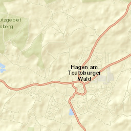 Hagen Street Map