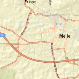Melle Street Map