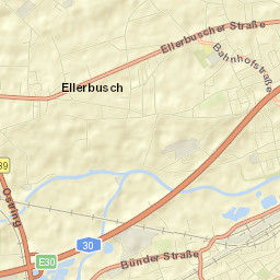 Löhne Street Map