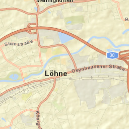 Obernbeck Street Map