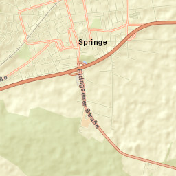 Springe Street Map