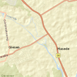 Giesen Street Map