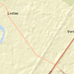 Lostau Street Map