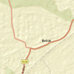Brück Street Map